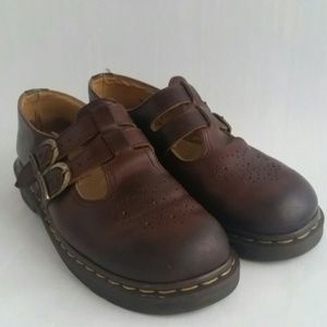 Dr. Martens Brown Leather Sandals